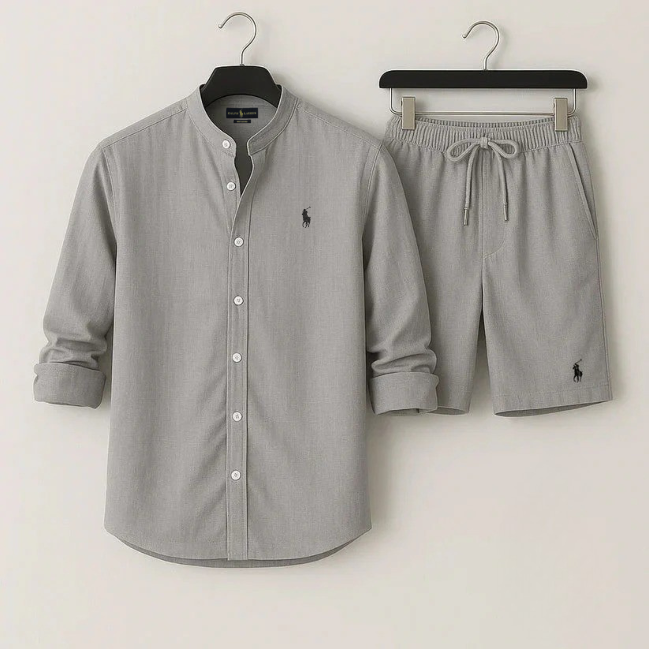 Men's Summer Shirt & Shorts Set - Clearance Sale