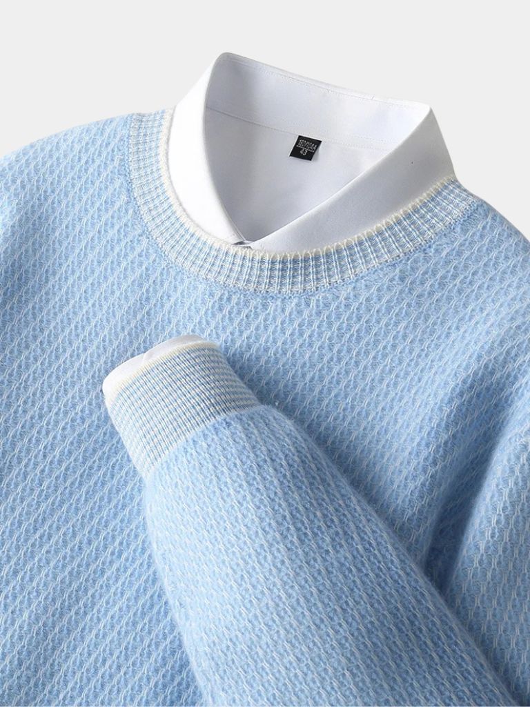 Pull Cachemire Skyline - Cross & Crown