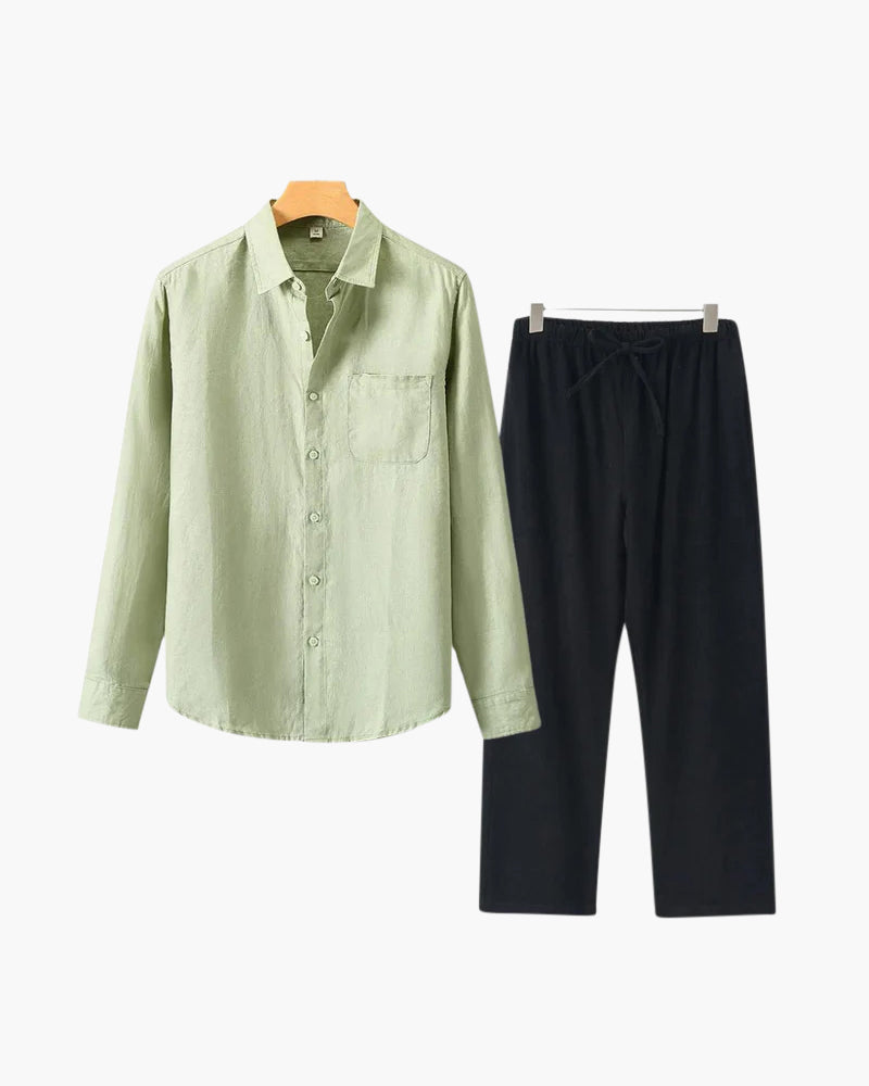 Ensemble Lin Manches Longues