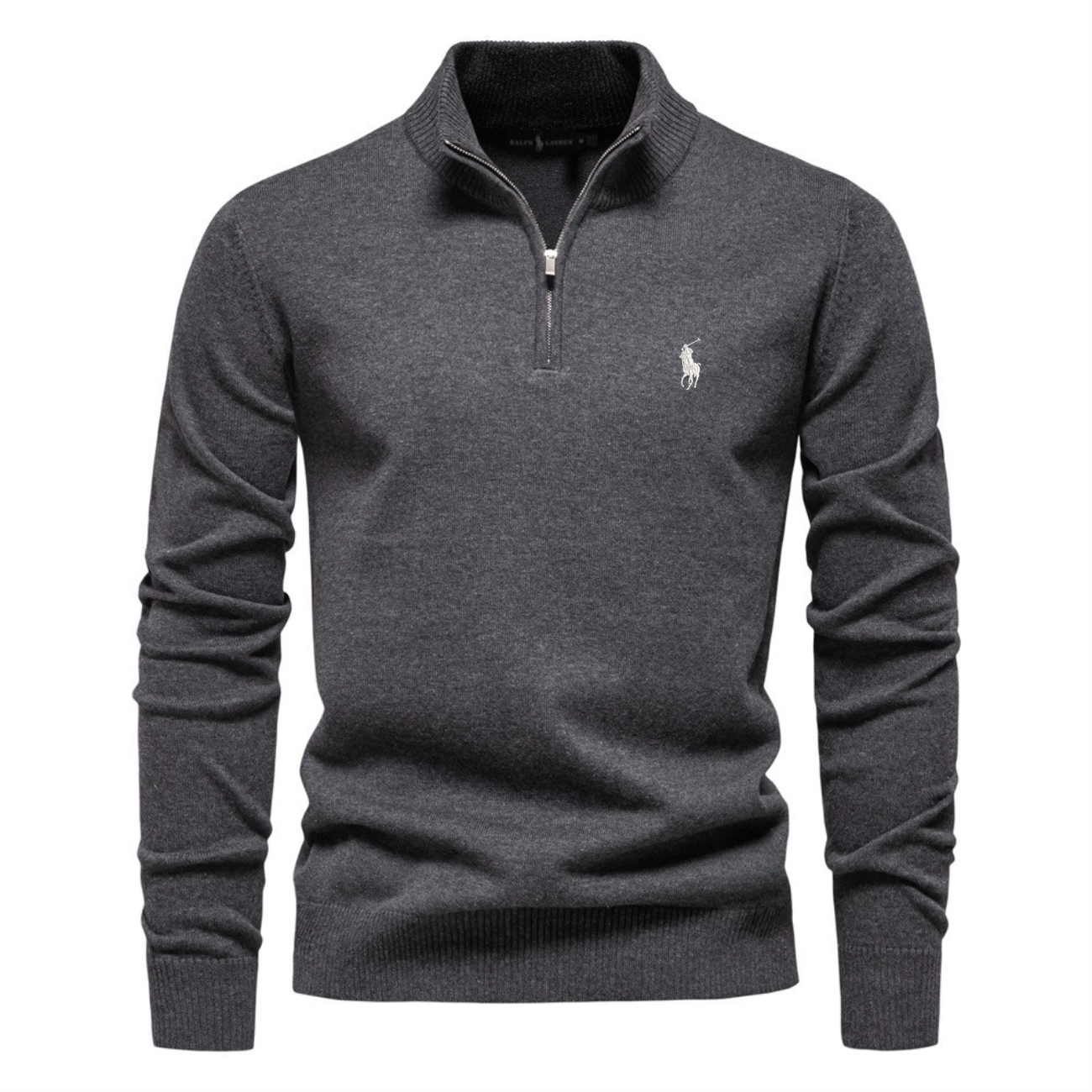 Men's Premium Half-Zip Knit Sweater - Clearance Sale