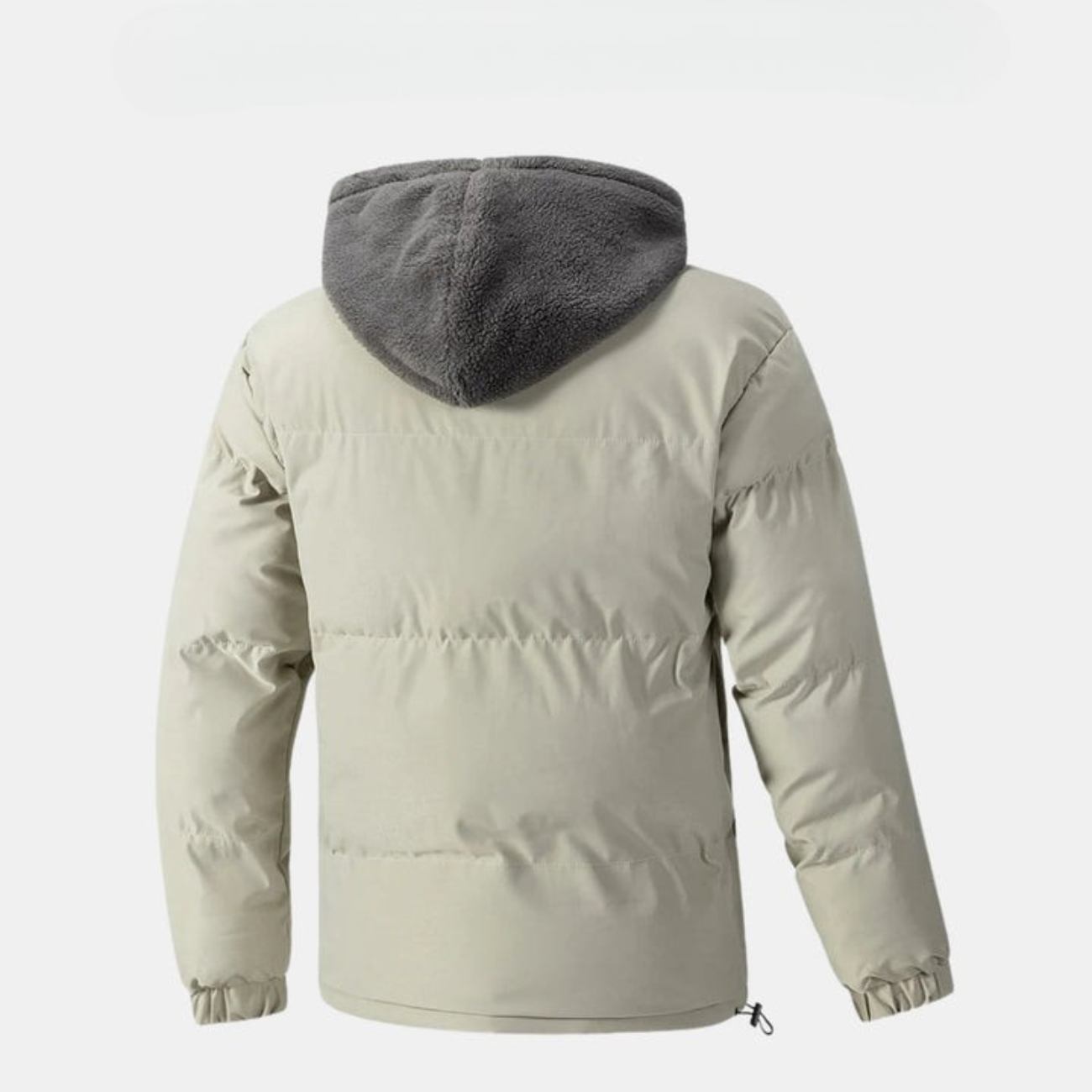 Men's Padded Winter Jacket with Fleece Hood || CLEARANCE SALE