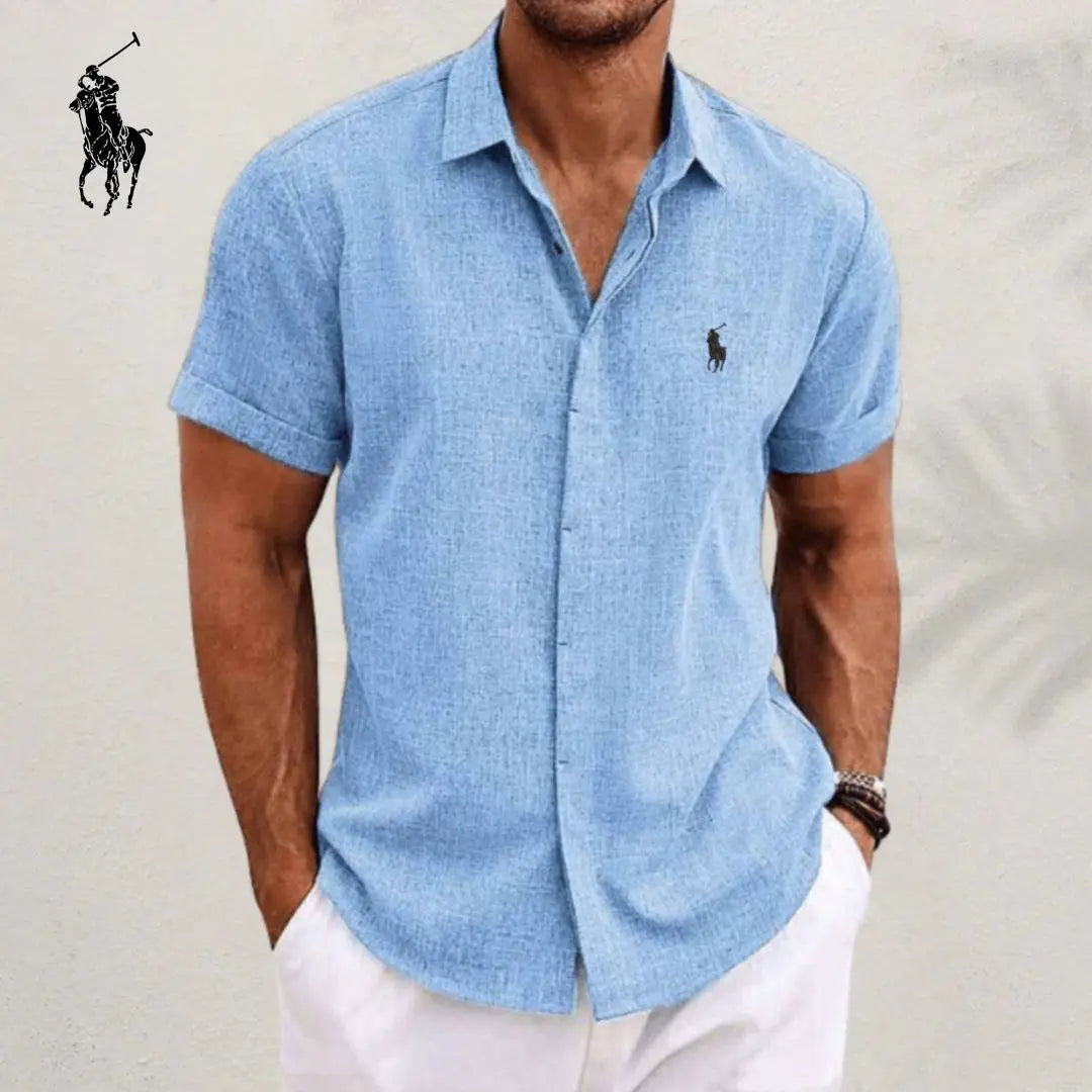 Men's Elegant Linen Cotton Shirt