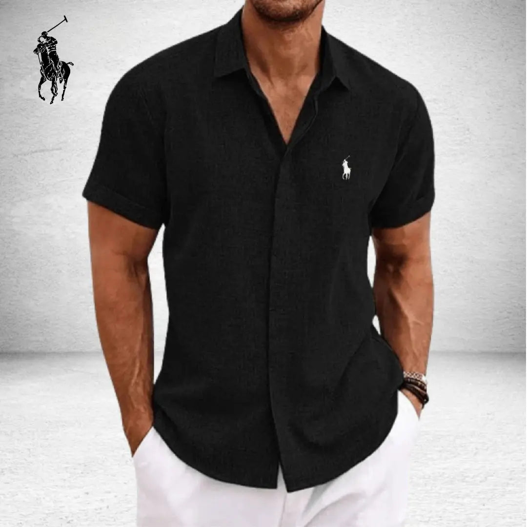 Men's Elegant Linen Cotton Shirt