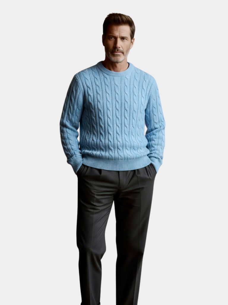 Pull Cachemire Essentiel - Cross & Crown