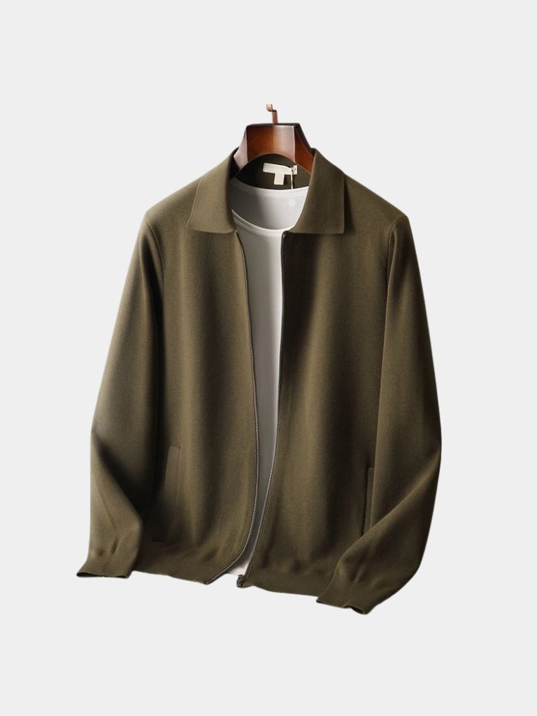 Veste Maille Cachemire Héritage - Cross & Crown