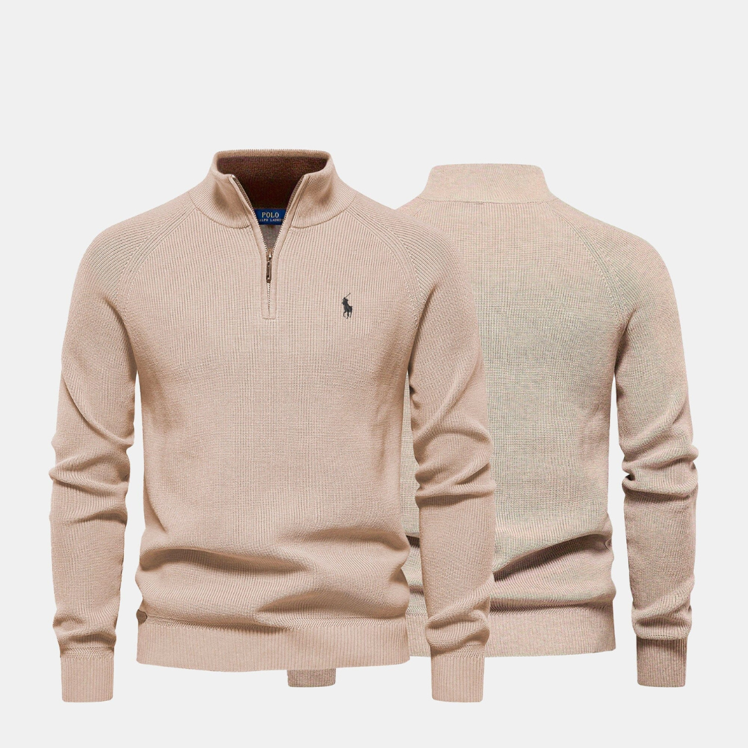 Men's Men's Zip Neck Sweater (Clearance)