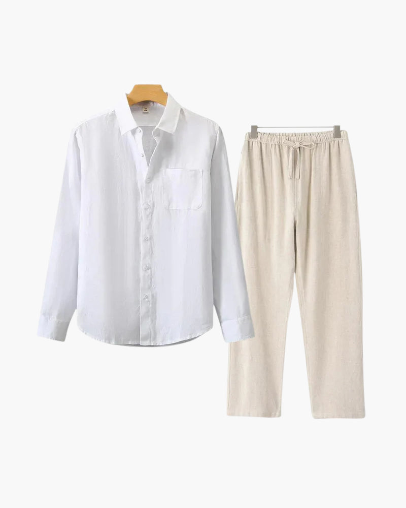 Ensemble Lin Manches Longues