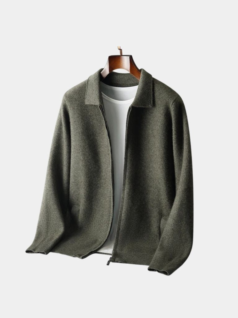 Veste Maille Cachemire Héritage - Cross & Crown