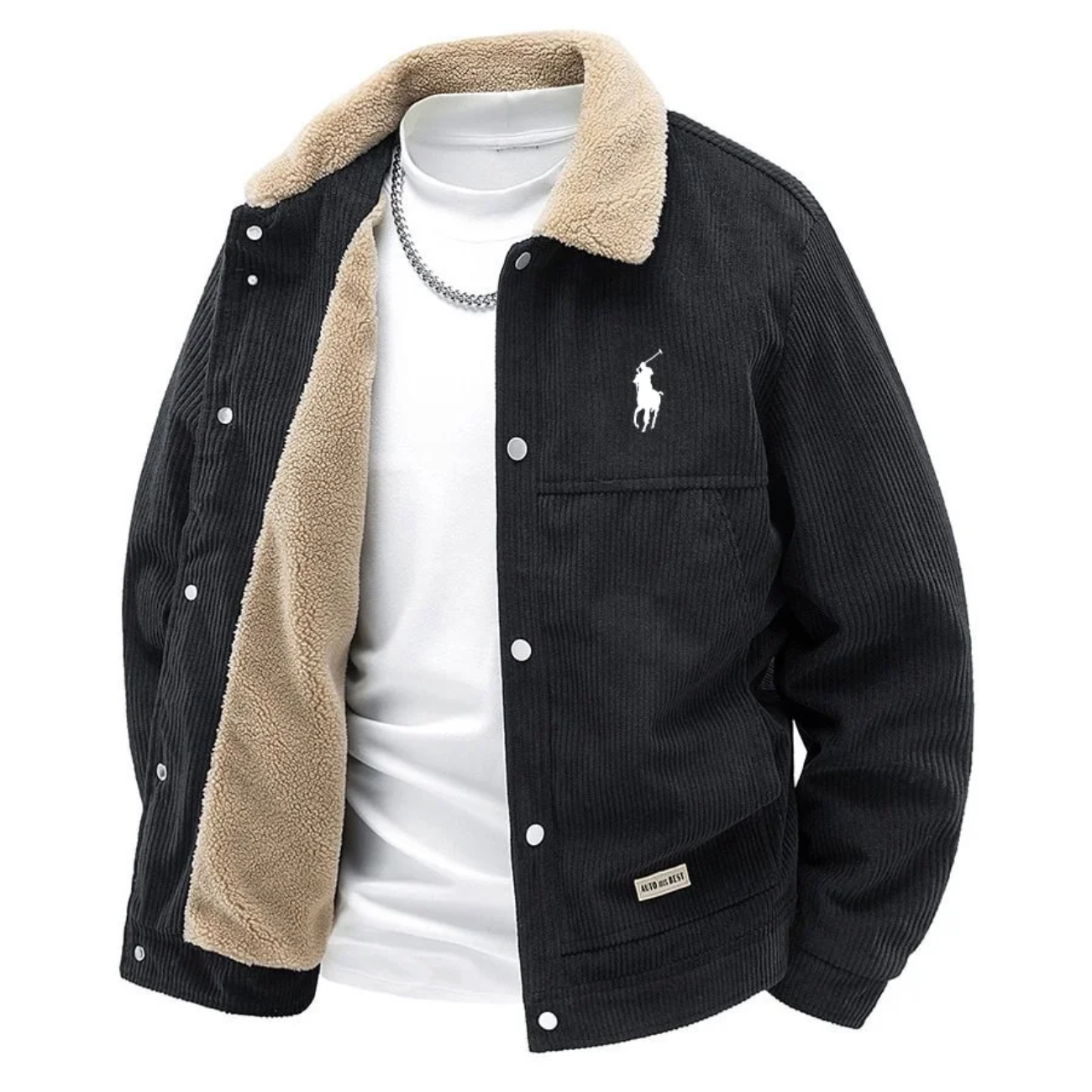 Men's Premium Corduroy Sherpa Lined Jacket - Clearance Sale