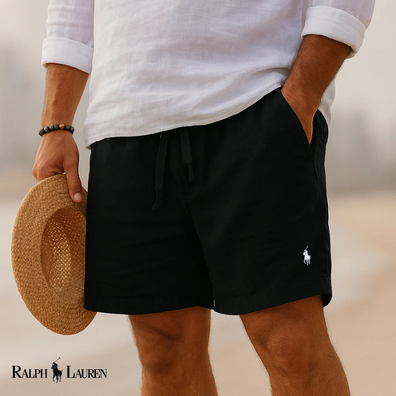 Men's Heritage Linen Capri Shorts