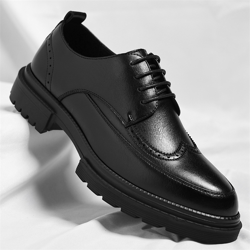Roberto Genuine Leather Dress Shoes