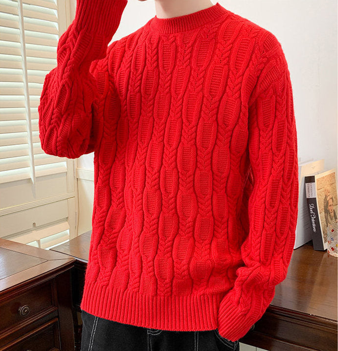 Pull en maille torsadée OLIVER