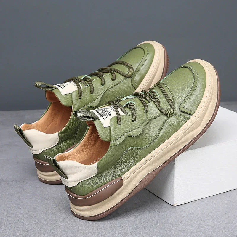 Luca Italiana Leather Sneakers