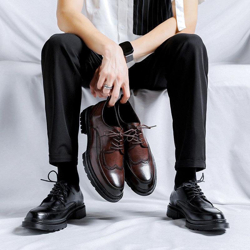 Roberto Genuine Leather Dress Shoes