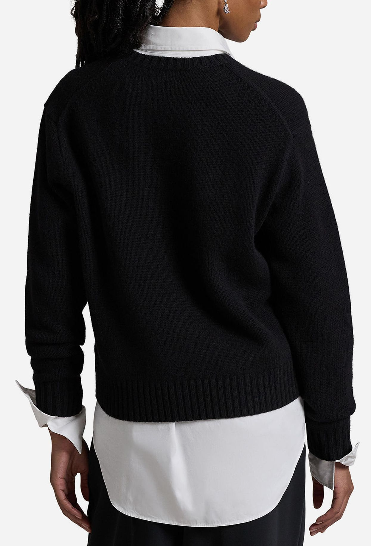 Men's Sweater | Black Polo Bear