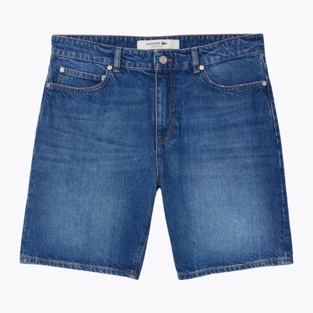 L.C Straight Fit Denim Bermuda Shorts