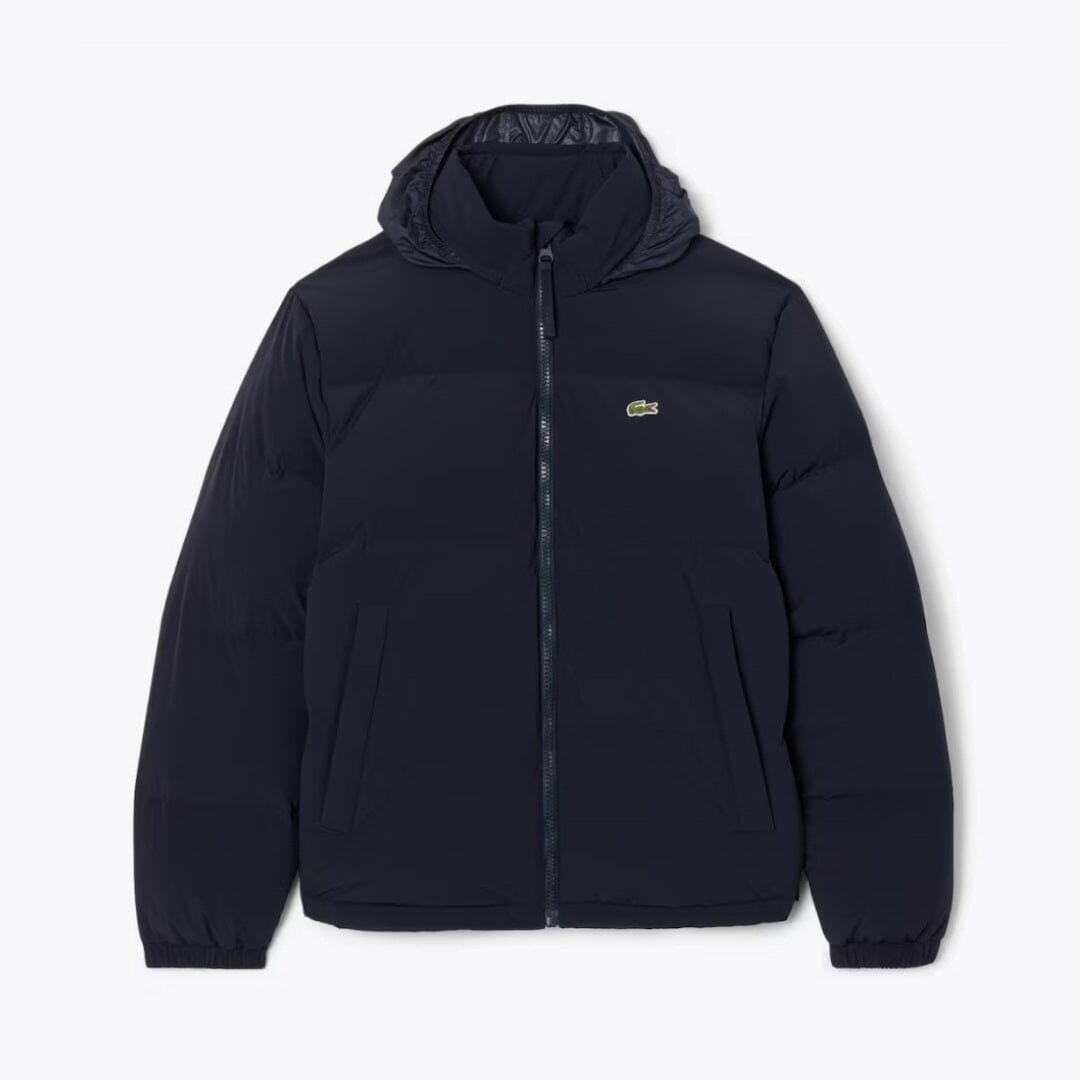 L.C Water-Repellent Hooded Down Jacket