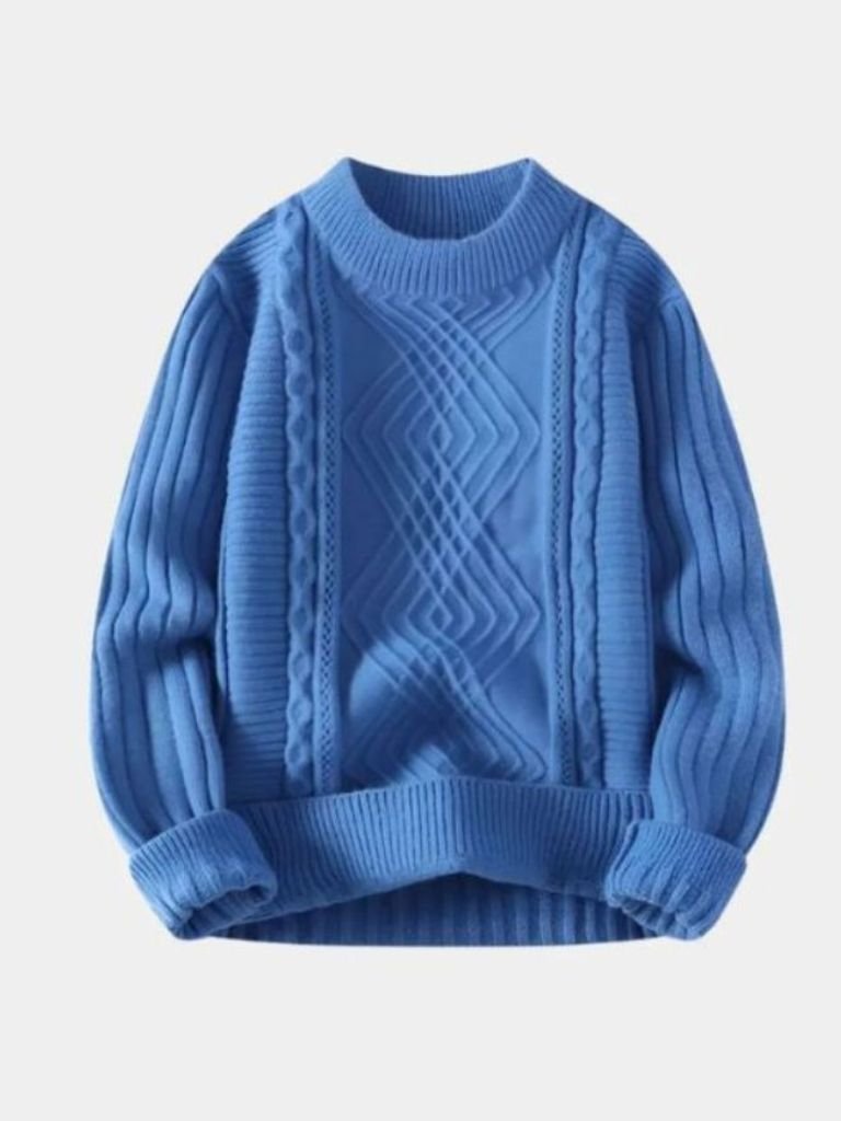 Pull Texturé Minimaliste - Cross & Crown