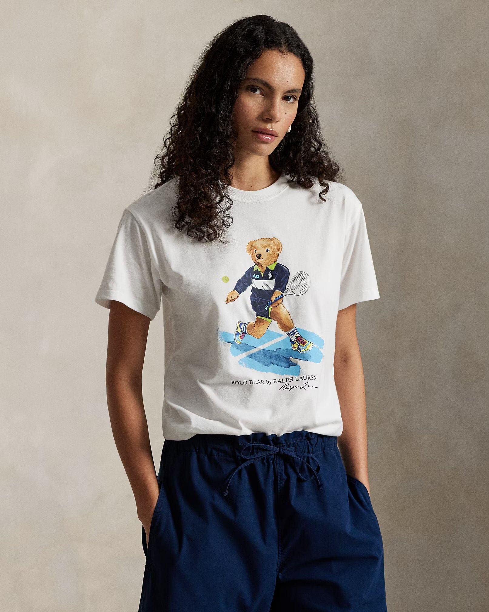 Men's Australian Open Polo Bear Jersey T-Shirt