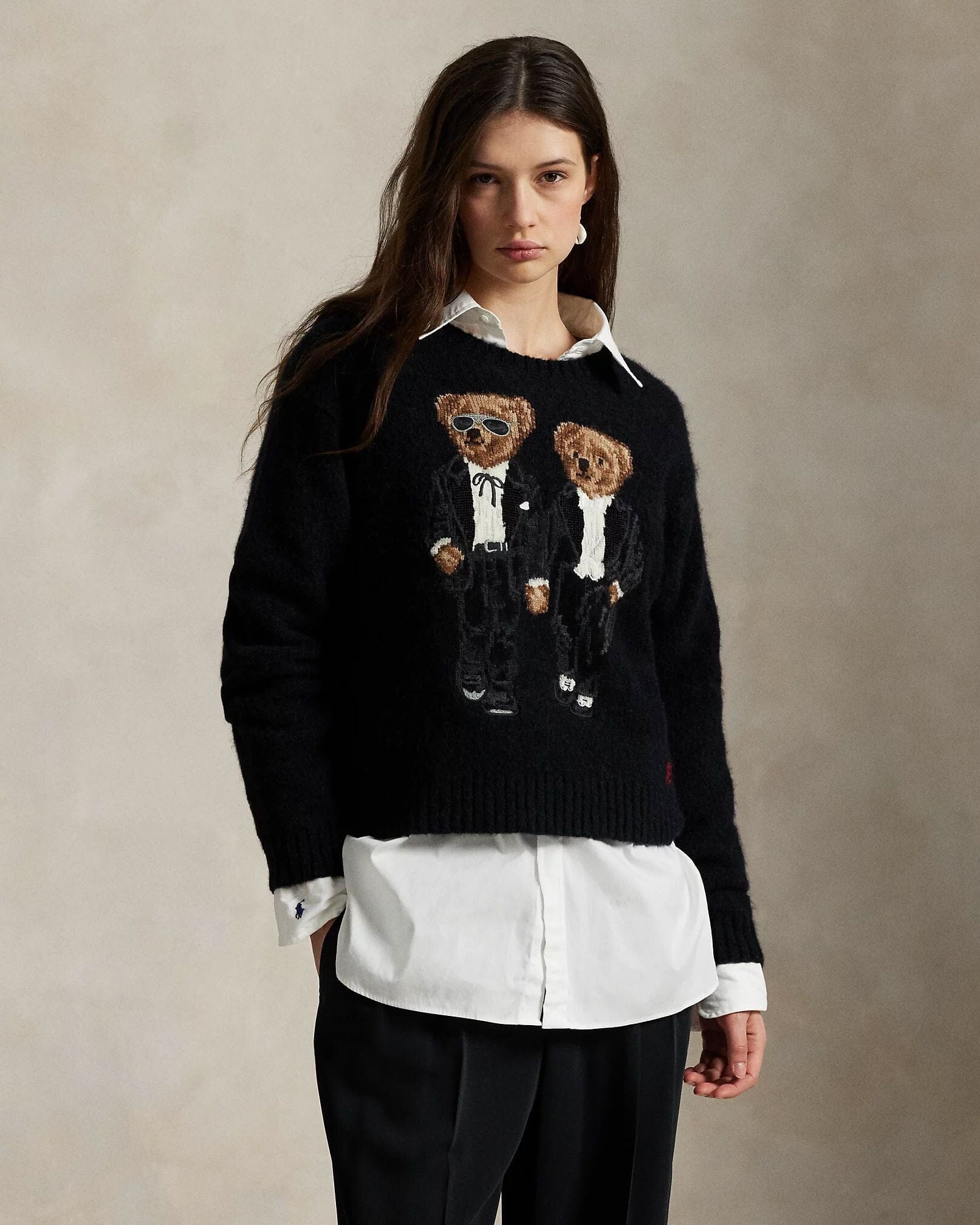 Men's The Ralph & Ricky Tuxedo Bear Sweater