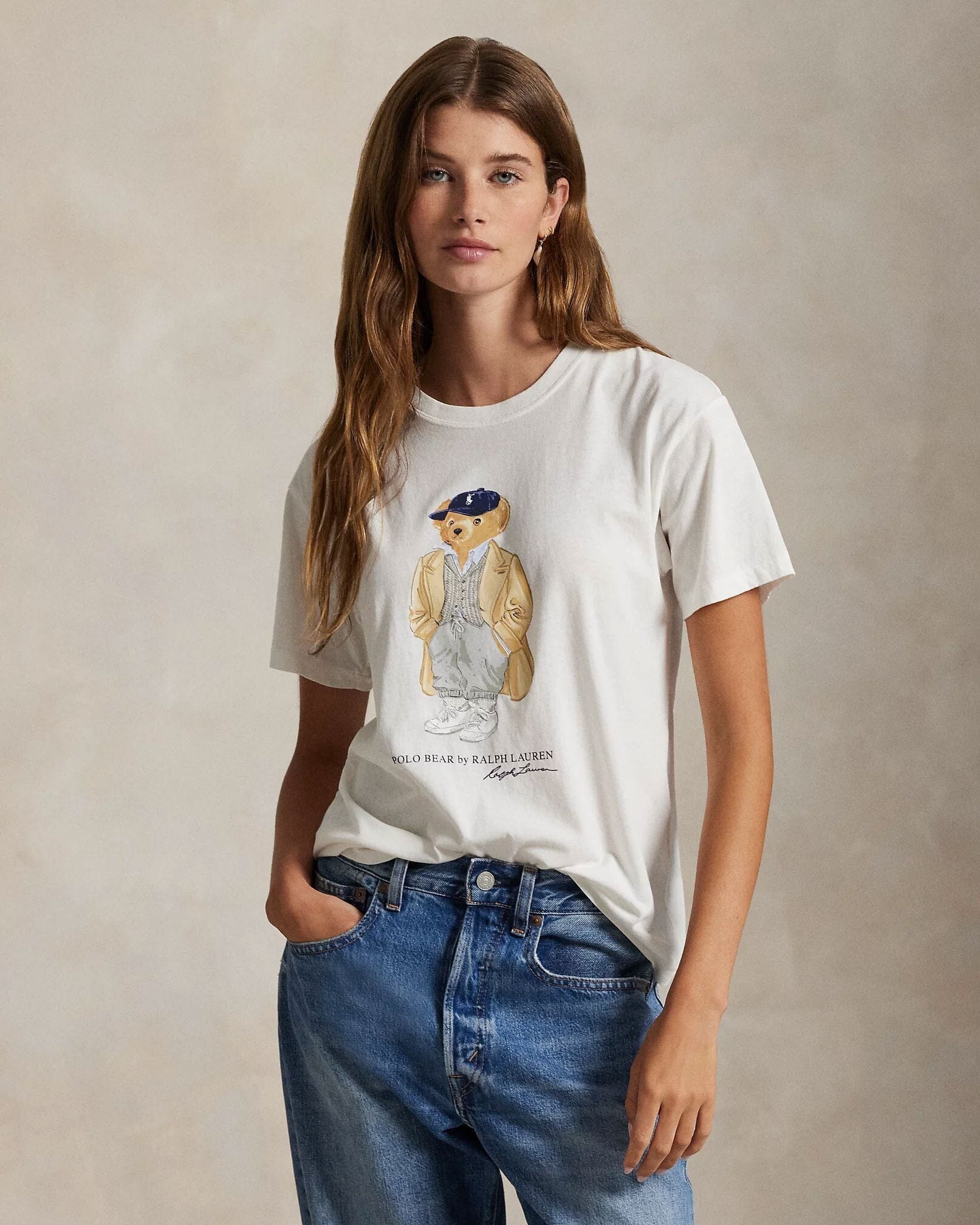 Men's Polo Bear Cotton Jersey T-Shirt