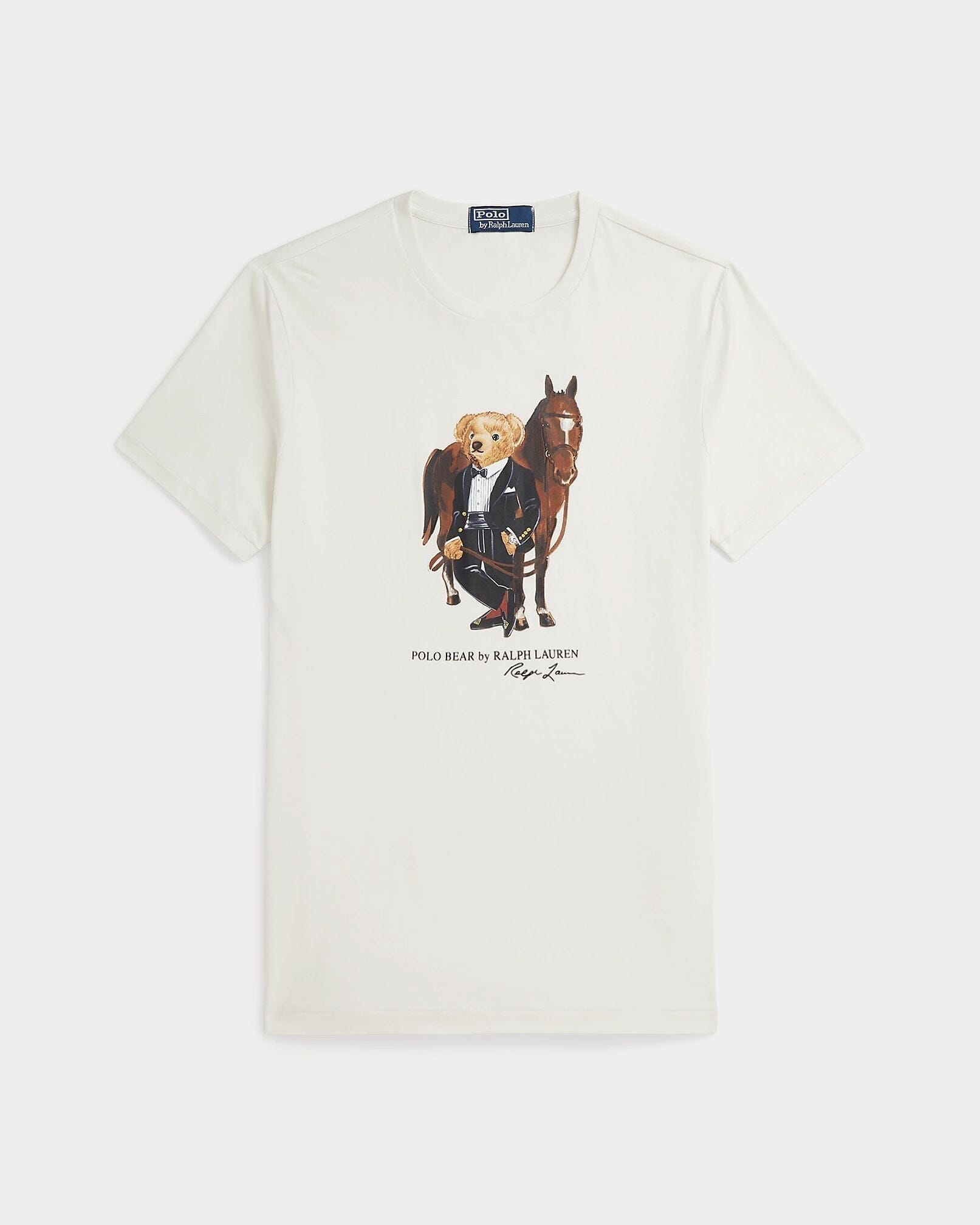 Men's Polo Bear Cotton T-Shirt