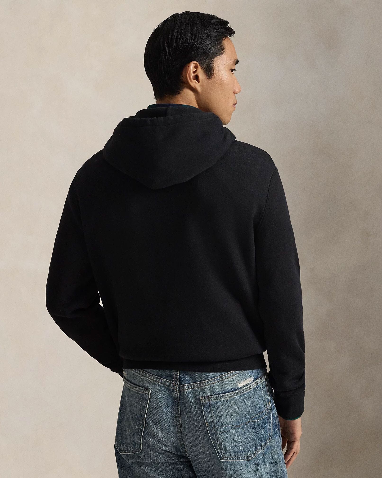 Men's Polo Bear Fleece Hoodie