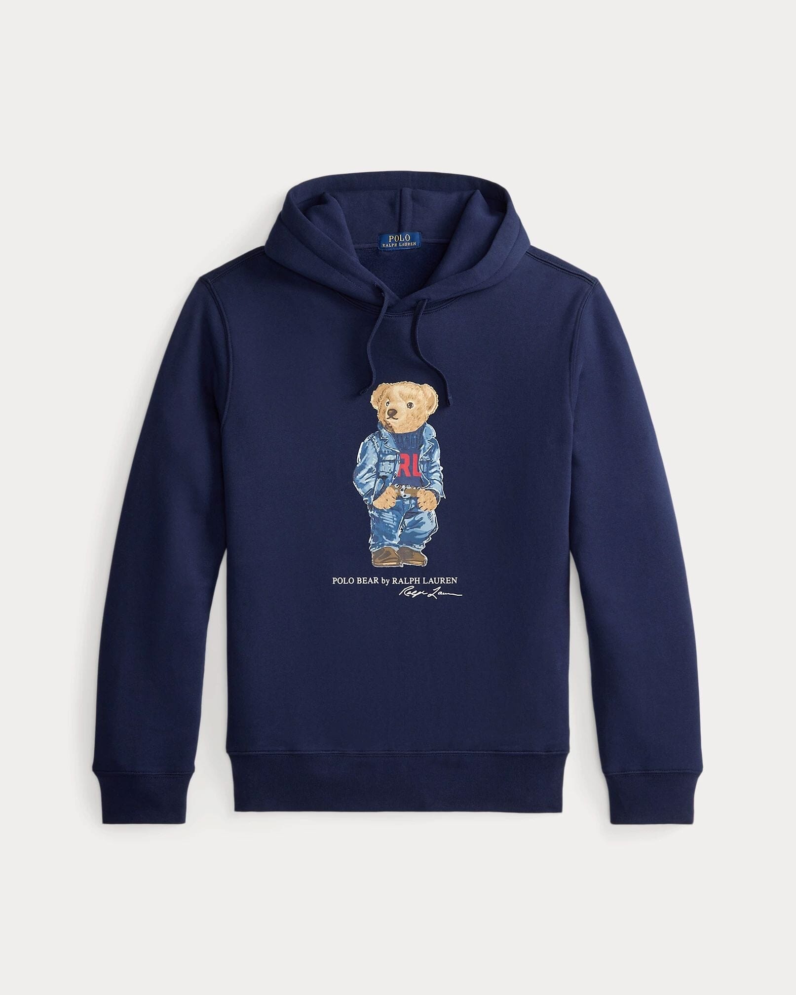 Men's Polo Bear Fleece Hoodie