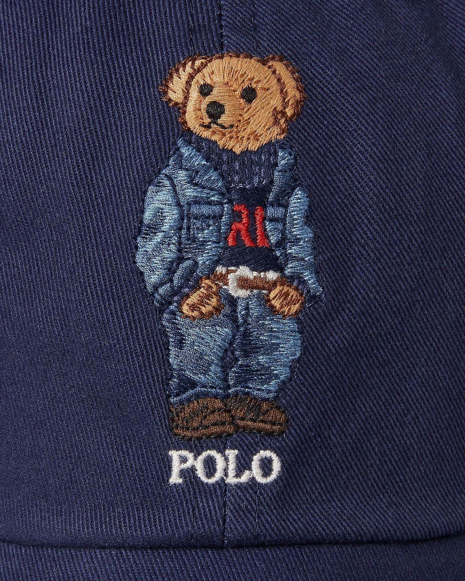 Men's Polo Bear Twill Ball Cap