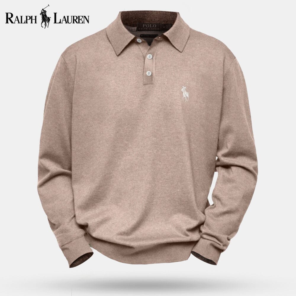 Men's Cable-Knit Wool Knit Sweater