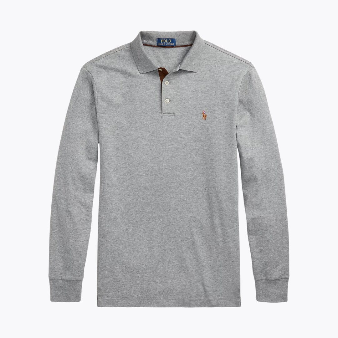 Men's Classic Fit Soft Cotton Polo Shirt