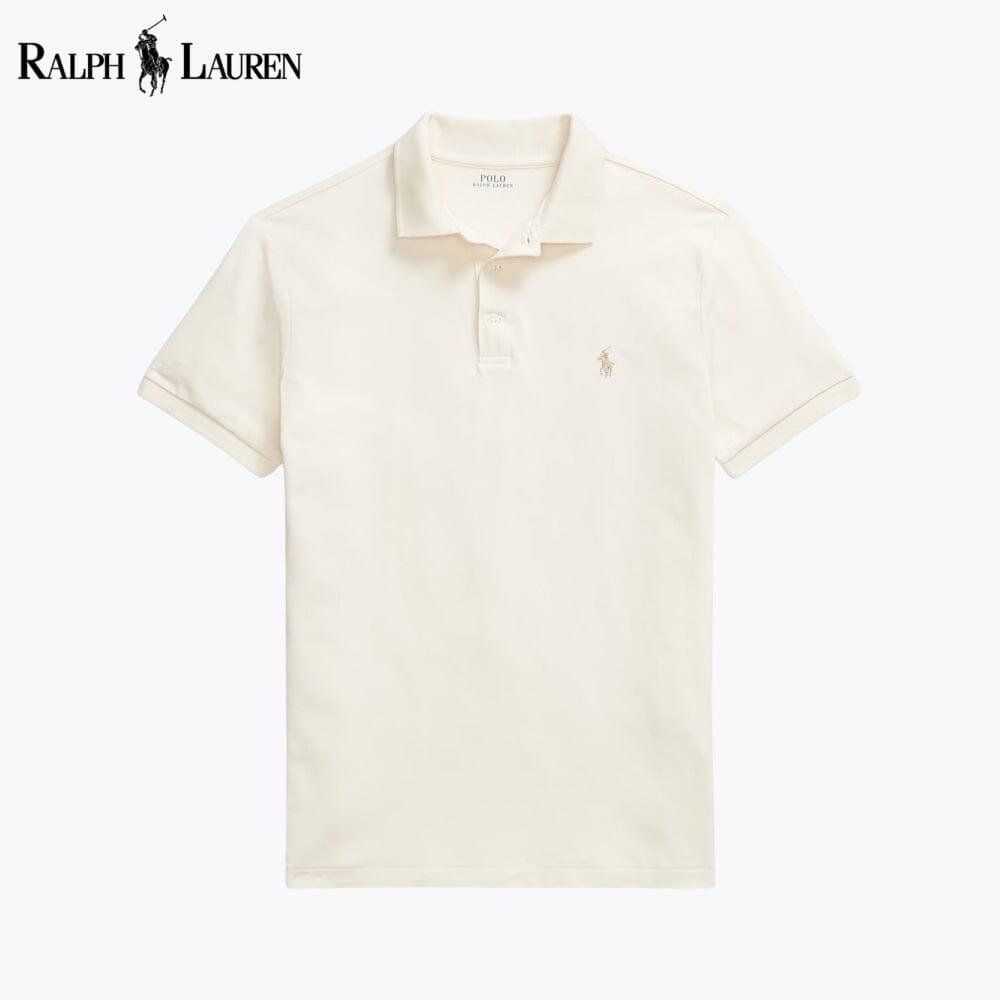 Men's Custom Slim Fit Stretch Mesh Polo Shirt