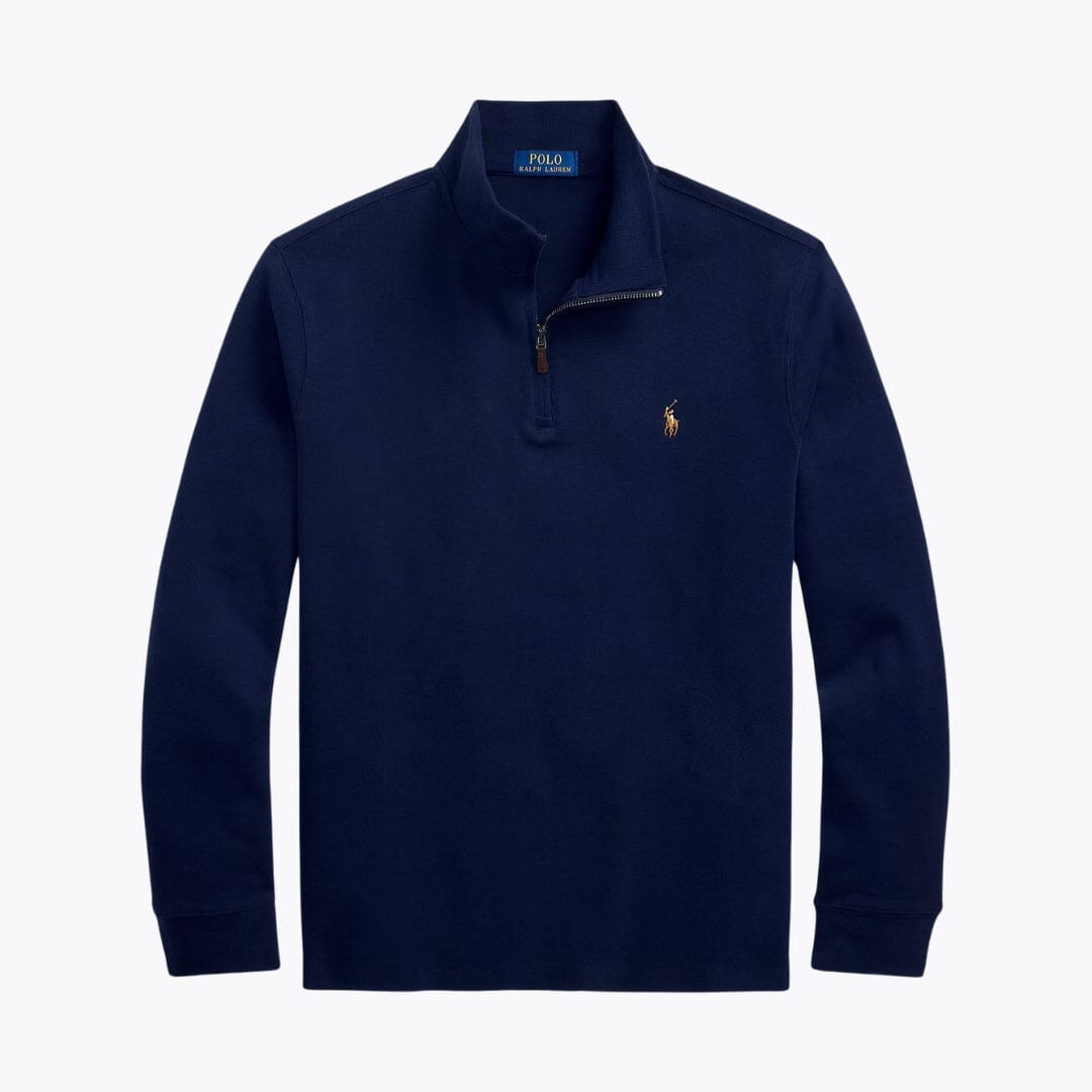 Men's Estate-Rib Quarter-Zip Pullover