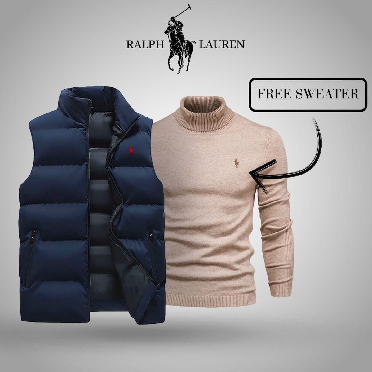 Men's Vest + Exclusive Free Sweater (CLEARANCE)