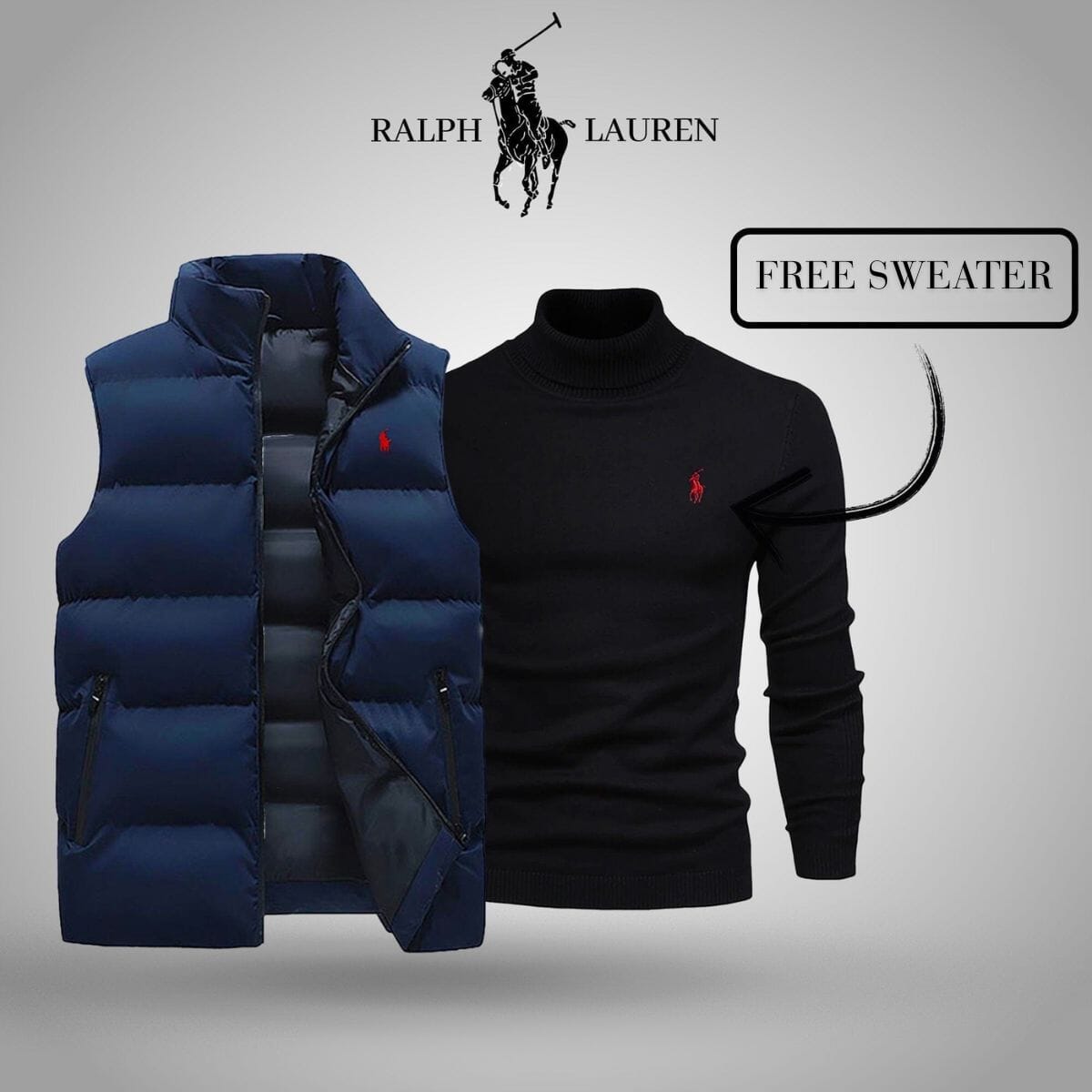 Men's Vest + Exclusive Free Sweater (CLEARANCE)