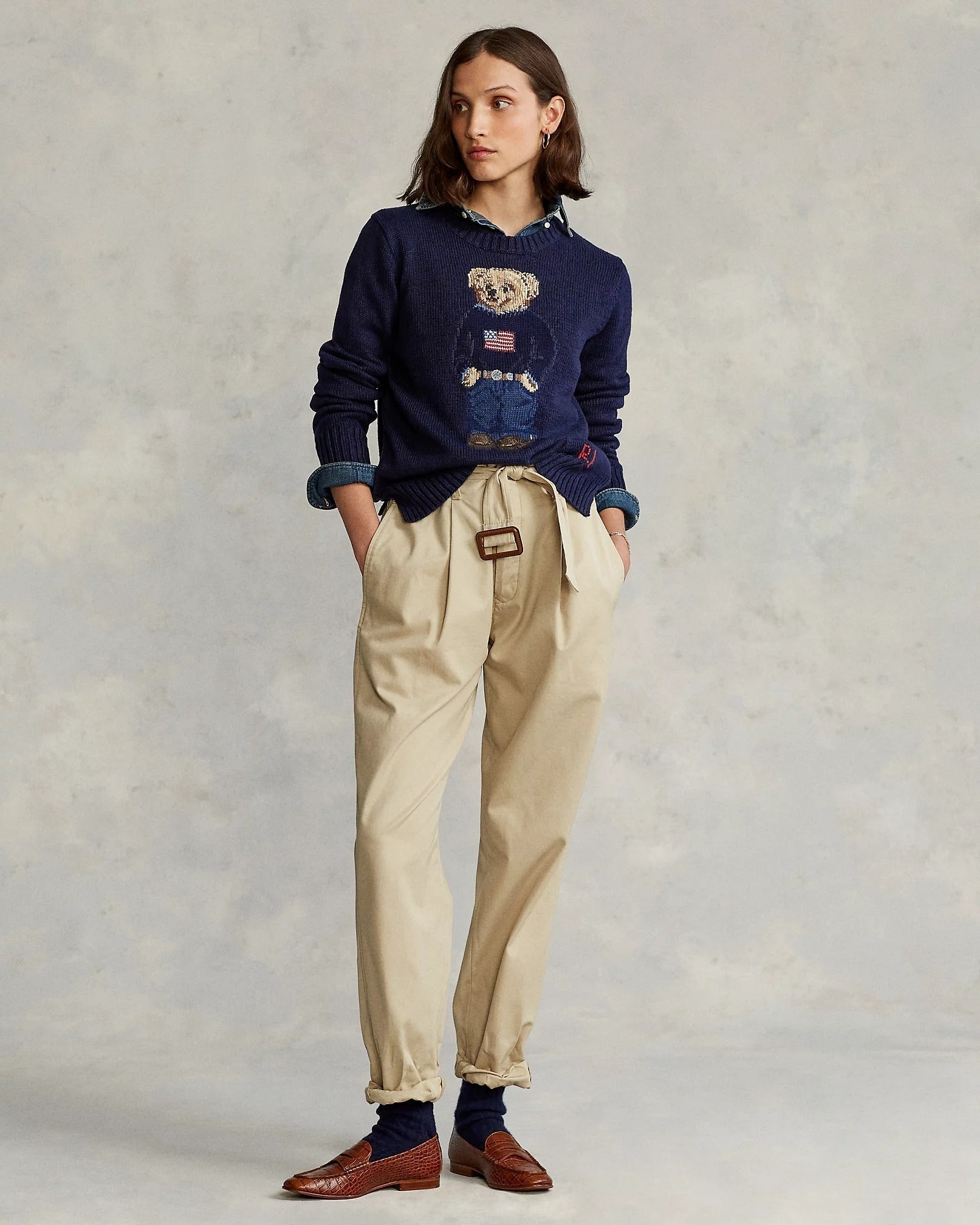Men's Sweater | Linen Crew Neck