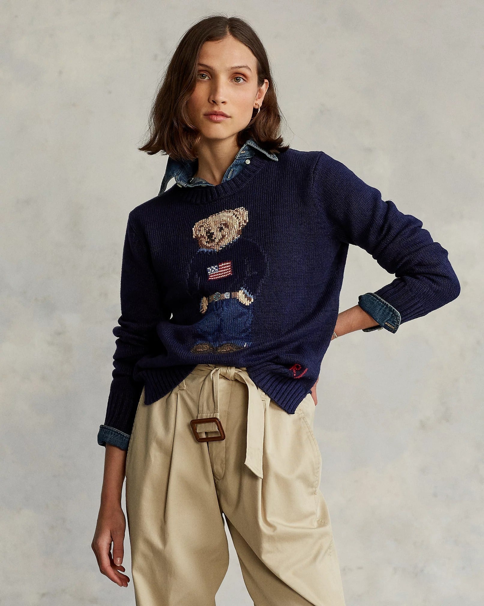 Men's Sweater | Linen Crew Neck