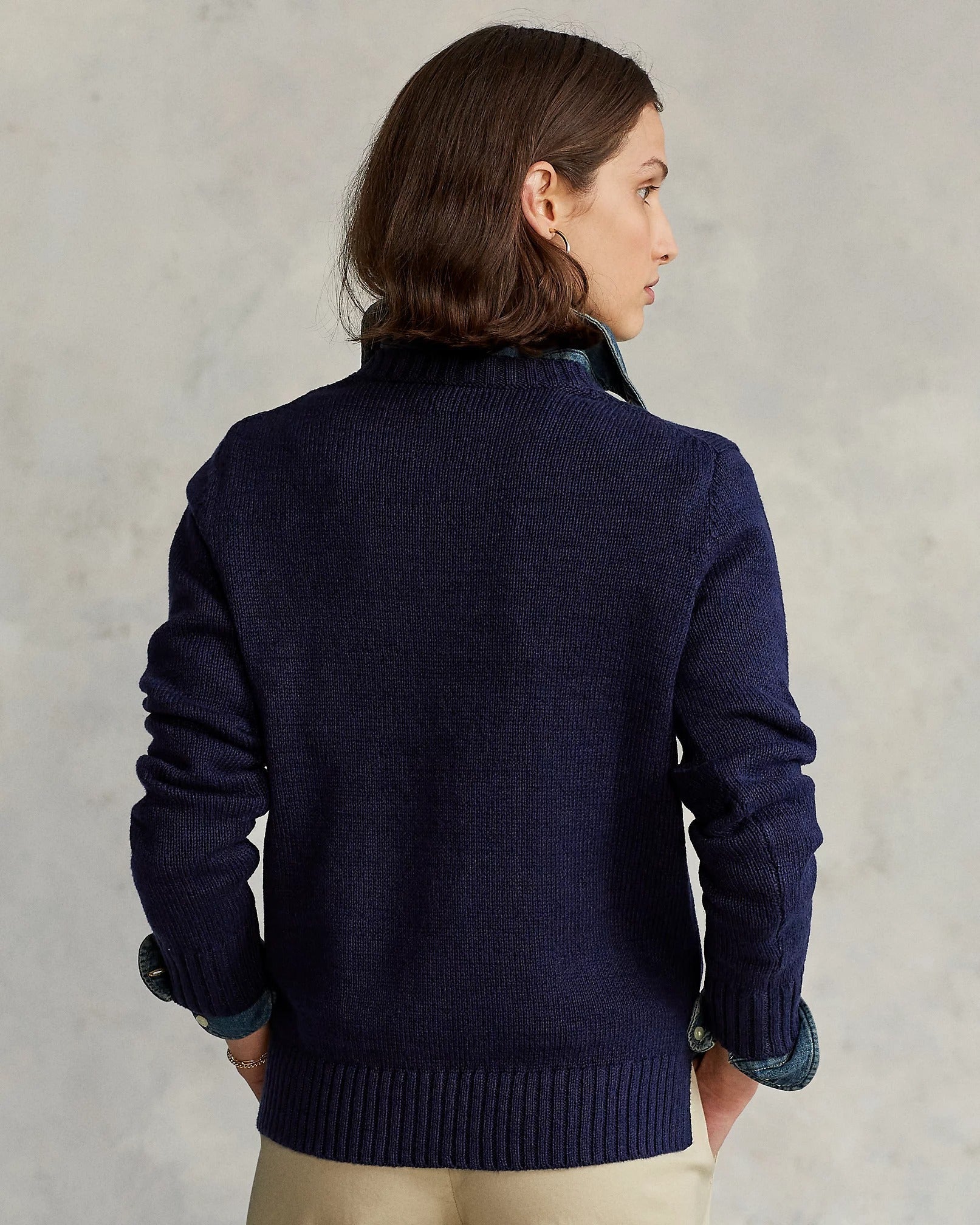 Men's Sweater | Linen Crew Neck
