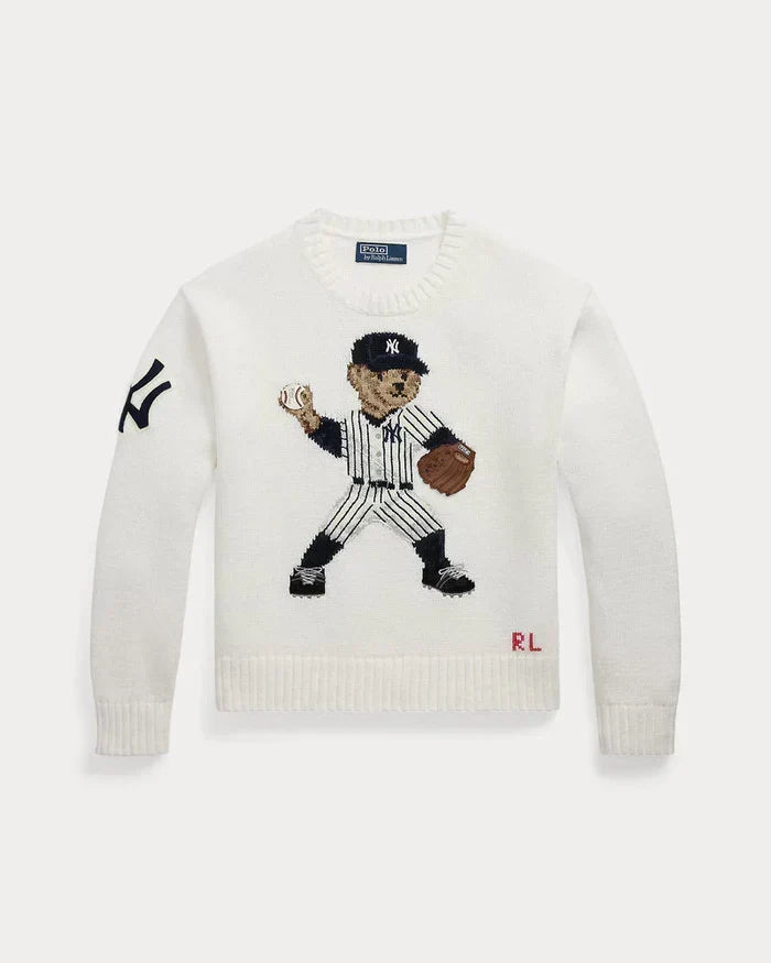 Men's Set 3 Styles RL Polo Bear Sweater Set YANKES
