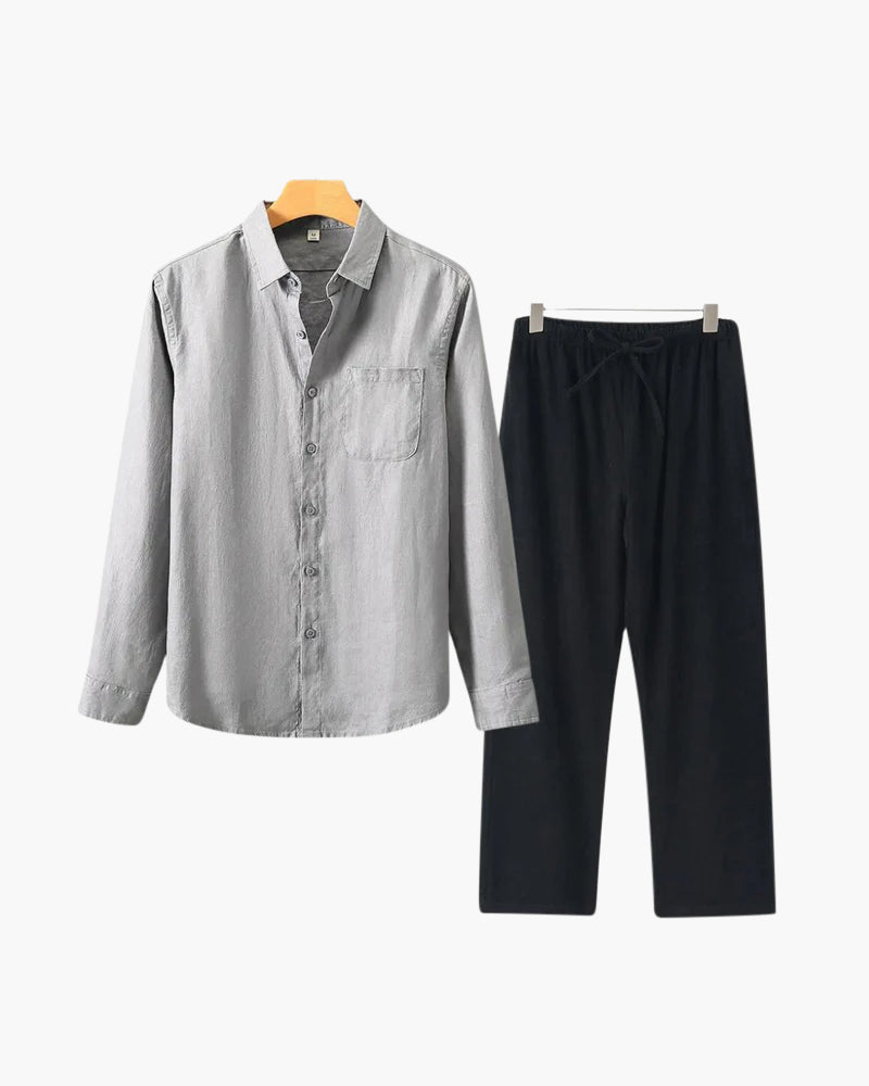 Ensemble Lin Manches Longues