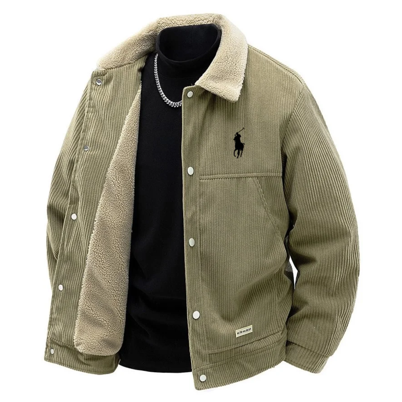 Men's Premium Corduroy Sherpa Lined Jacket - Clearance Sale