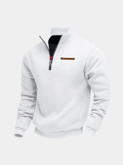 Pull Col Montant Urbain Slate
