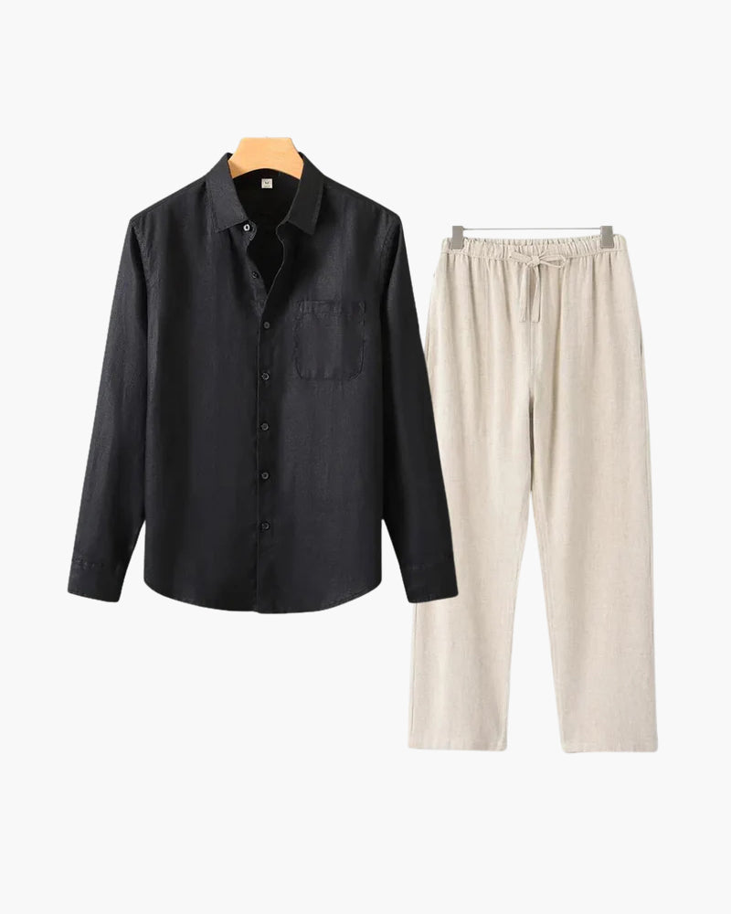 Ensemble Lin Manches Longues