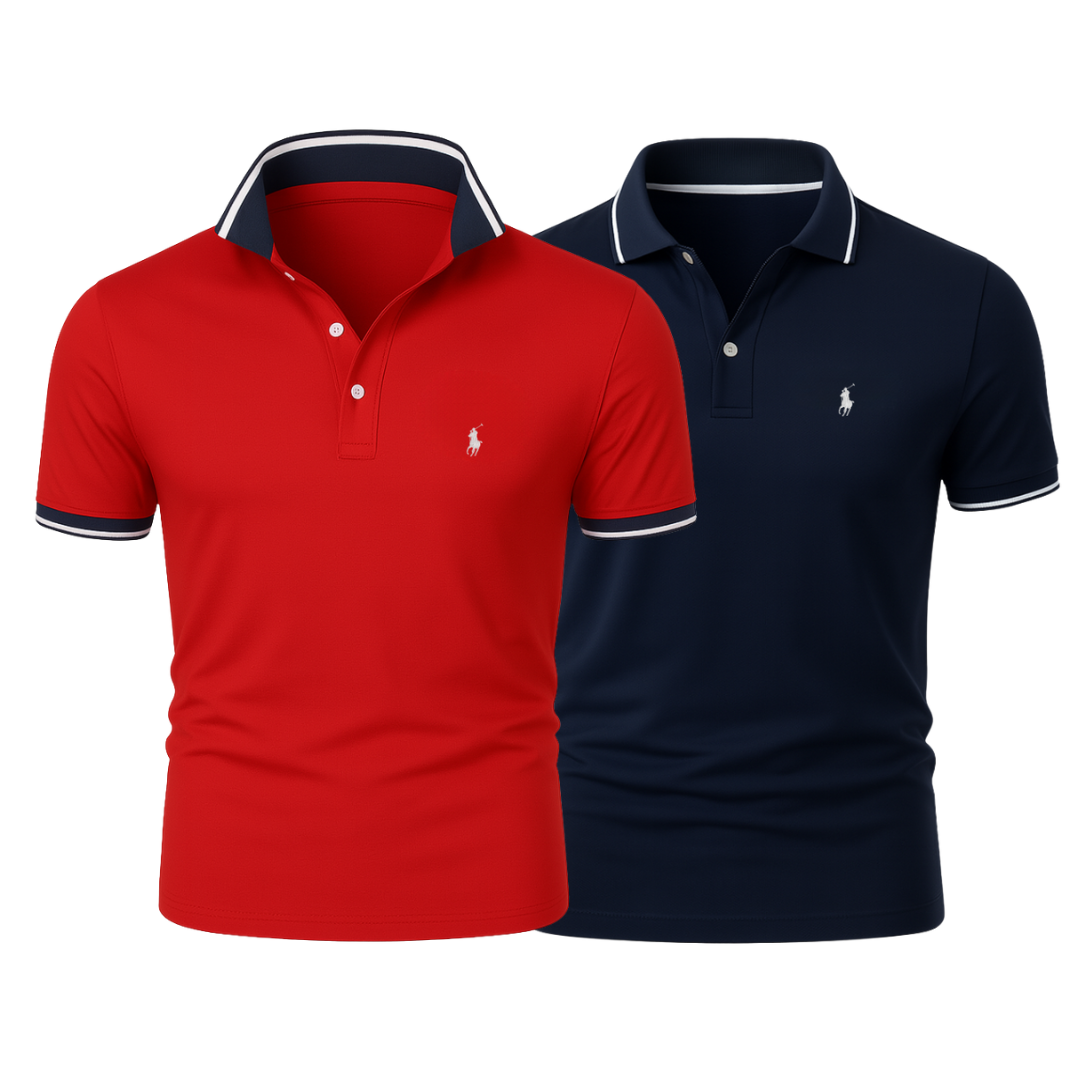 Men's (BUY 1, GET 2) - Premiere Polo Shirt Kit – Professional Line (2-Pack)