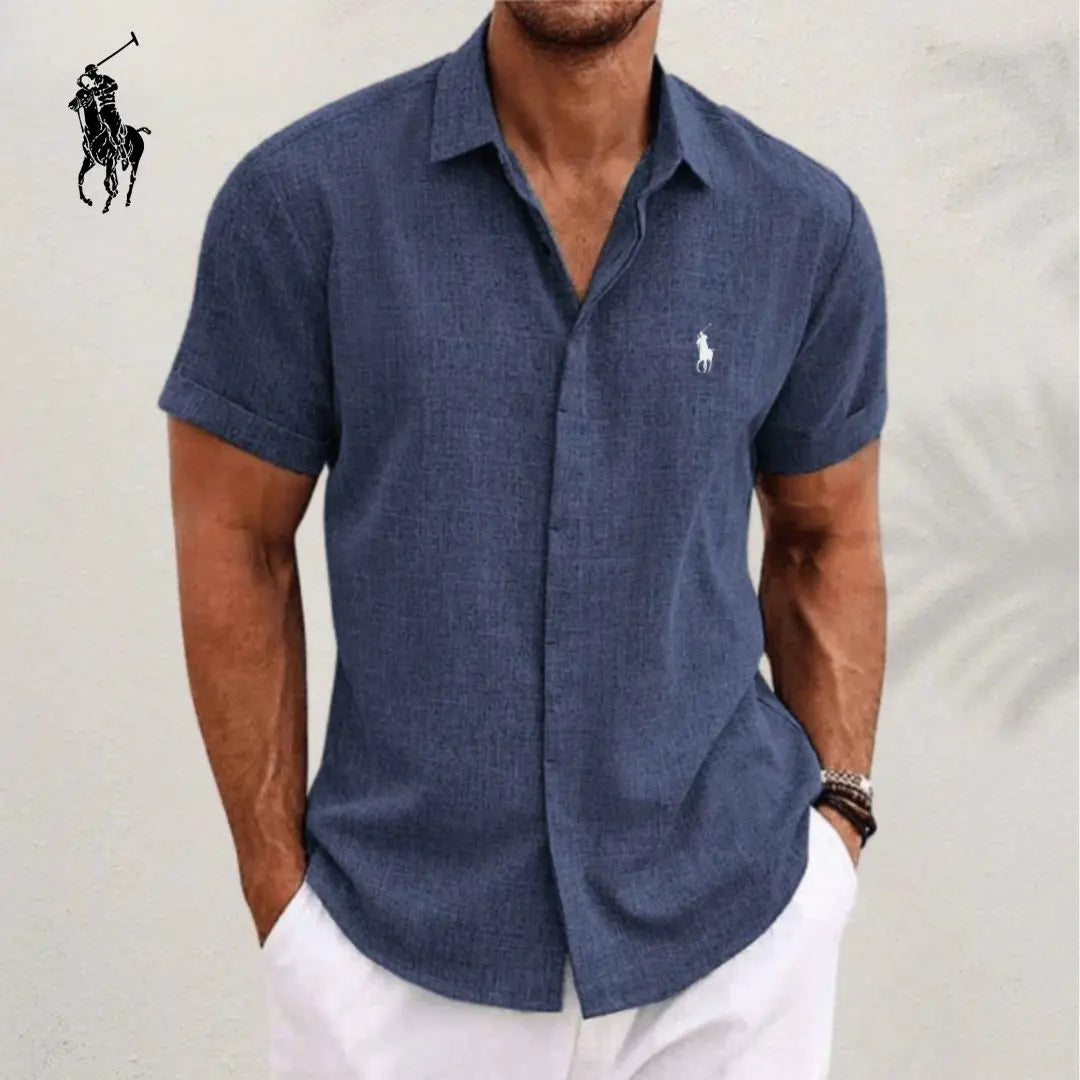Men's Elegant Linen Cotton Shirt