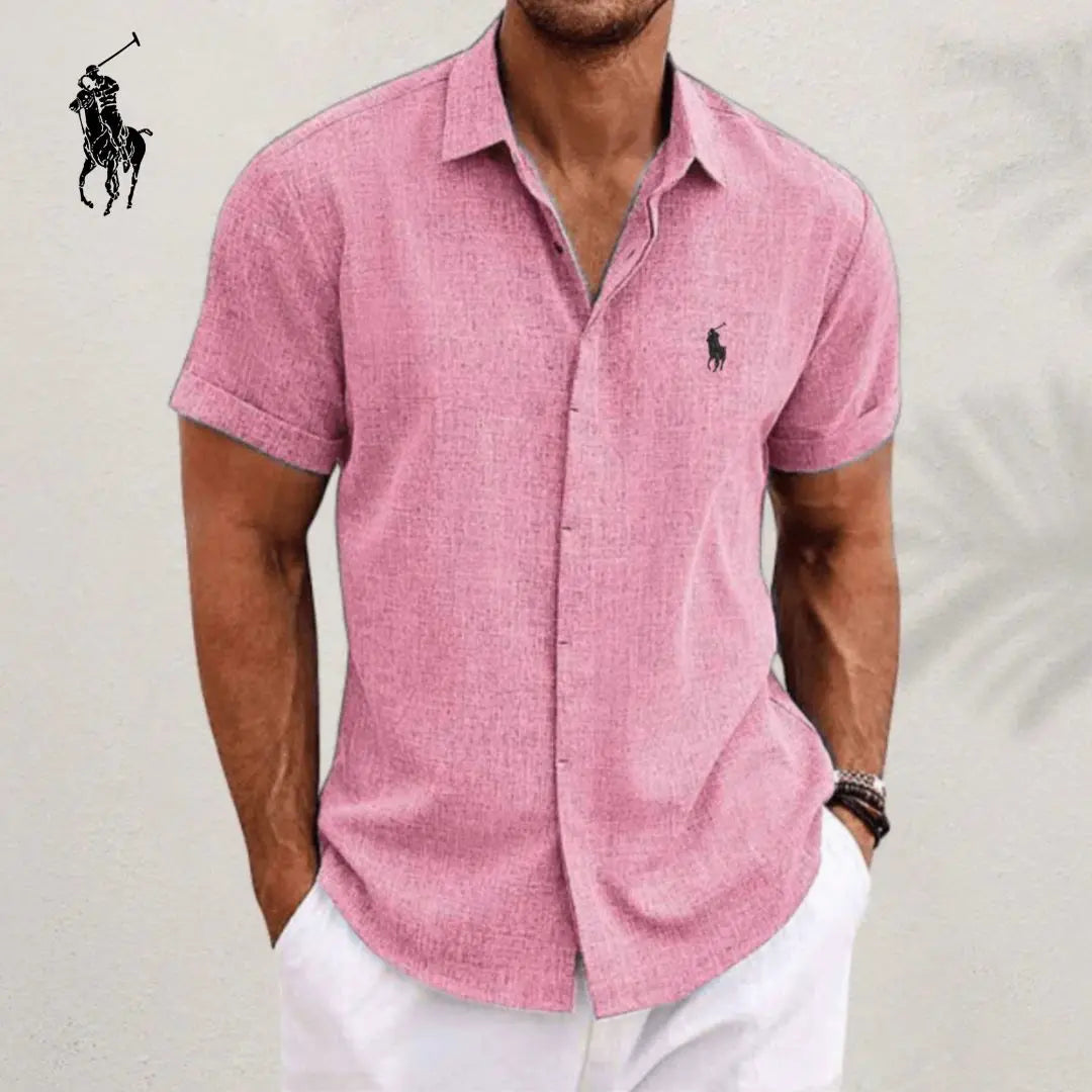 Men's Elegant Linen Cotton Shirt