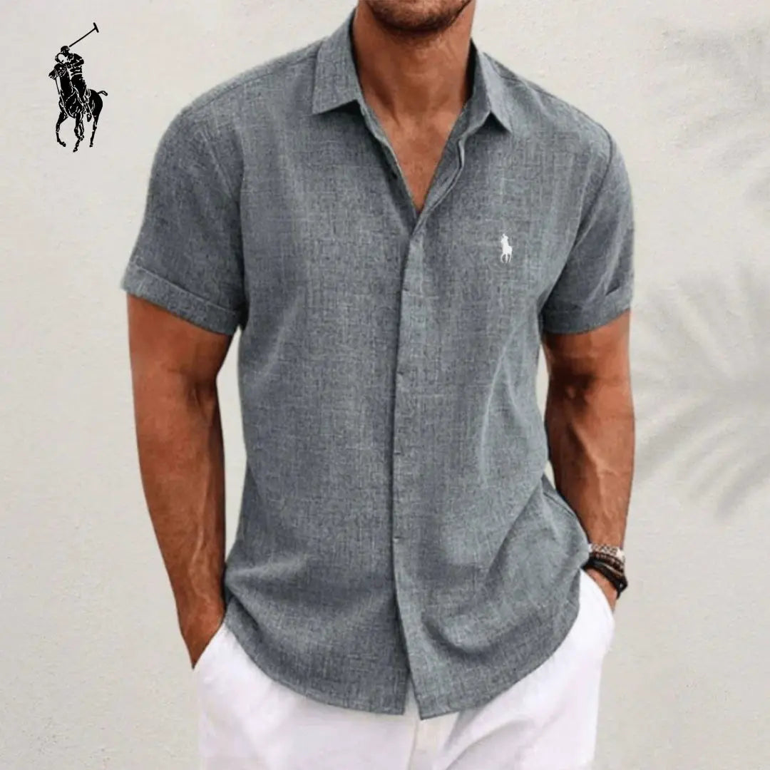 Men's Elegant Linen Cotton Shirt
