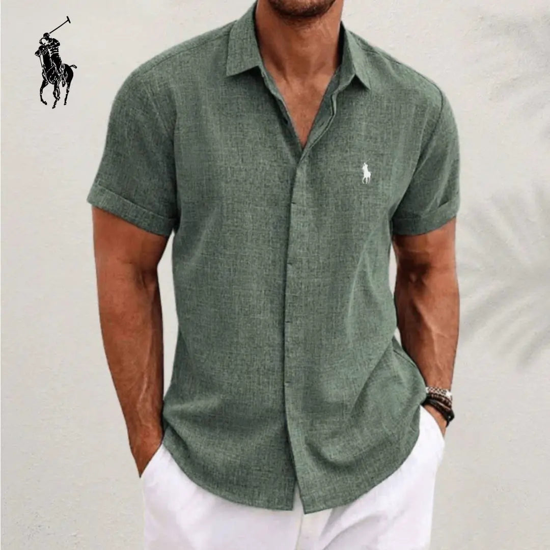 Men's Elegant Linen Cotton Shirt