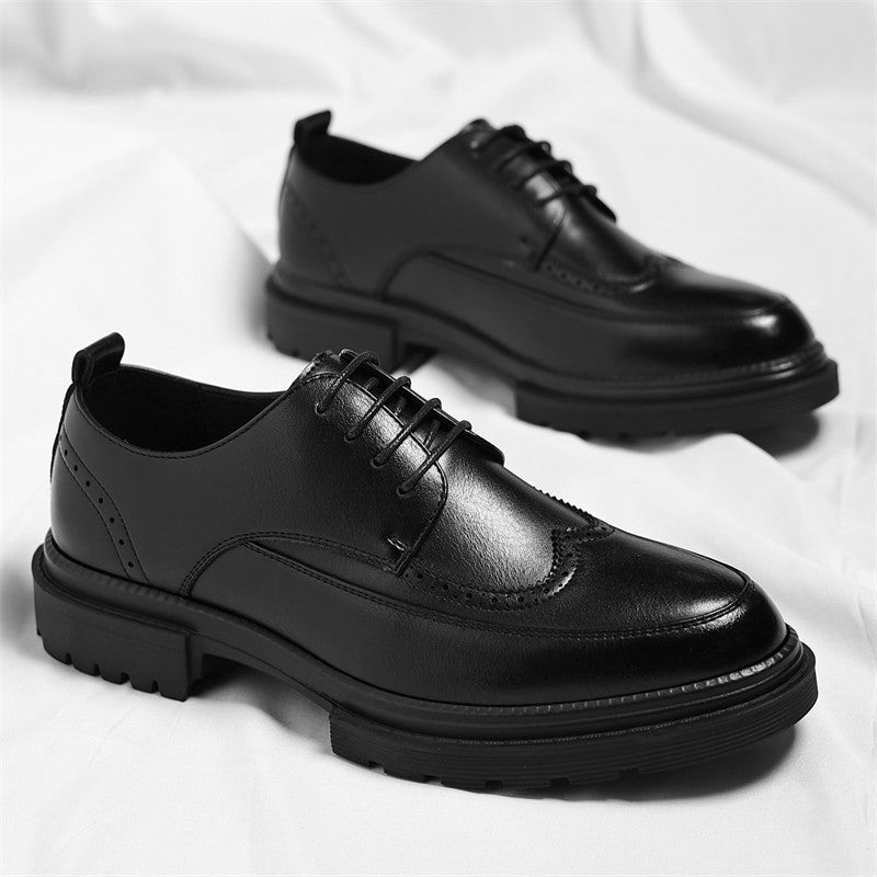 Roberto Genuine Leather Dress Shoes