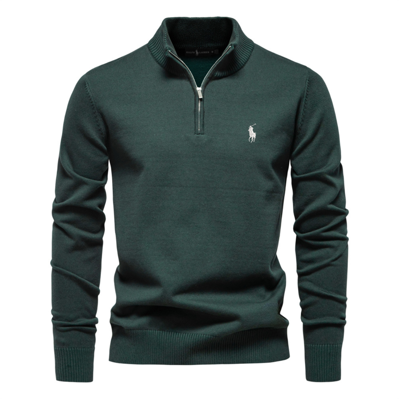 Men's Premium Half-Zip Knit Sweater - Clearance Sale
